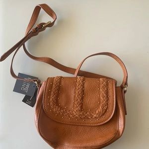 NC Cognac Crossbody Bag